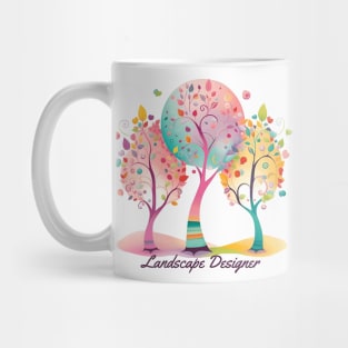 Landscape Designer and Trees Mug